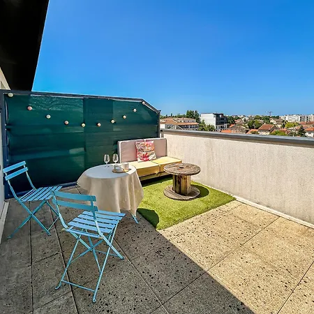 Terrasse Privee, Proche Bordeaux, Vue Imprenable