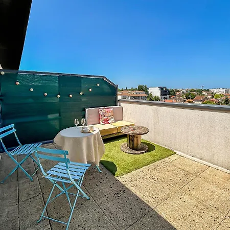 Terrasse Privee, Proche Bordeaux, Vue Imprenable *